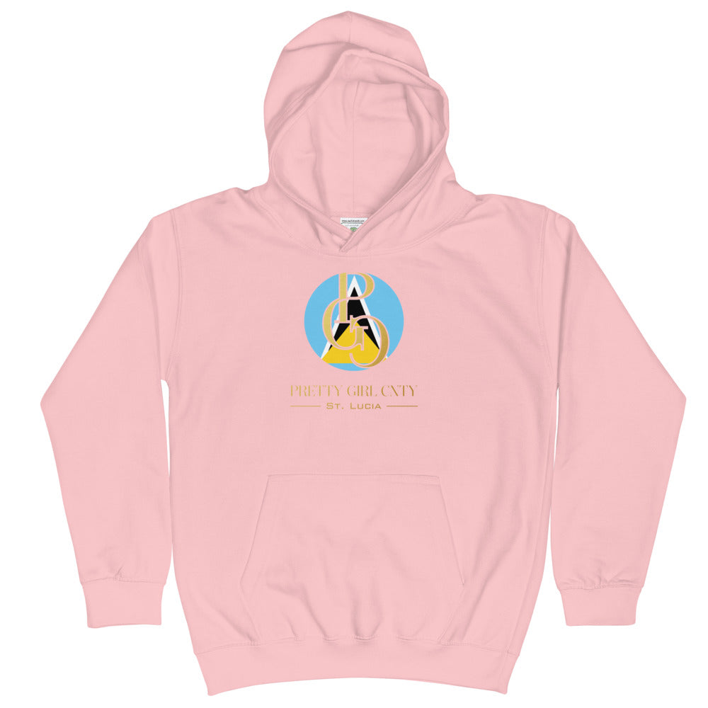 G/C Kids Hoodie St. Lucia Gold