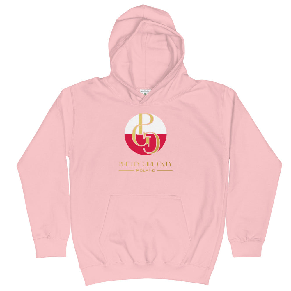 G/C Kids Hoodie Poland Gold