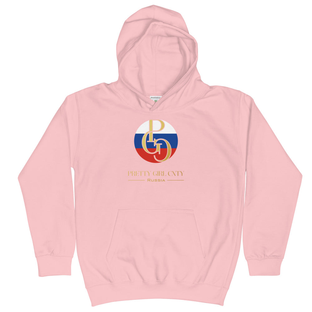 G/C Kids Hoodie Russia Gold