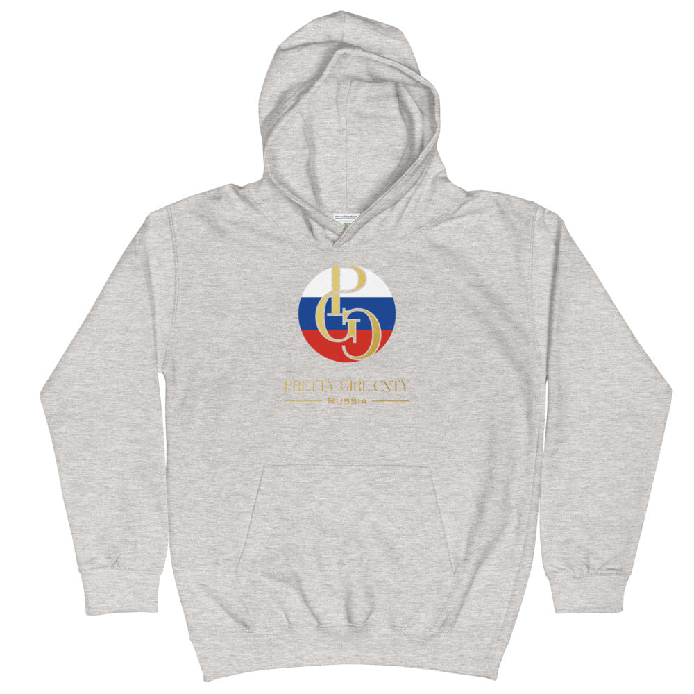 G/C Kids Hoodie Russia Gold