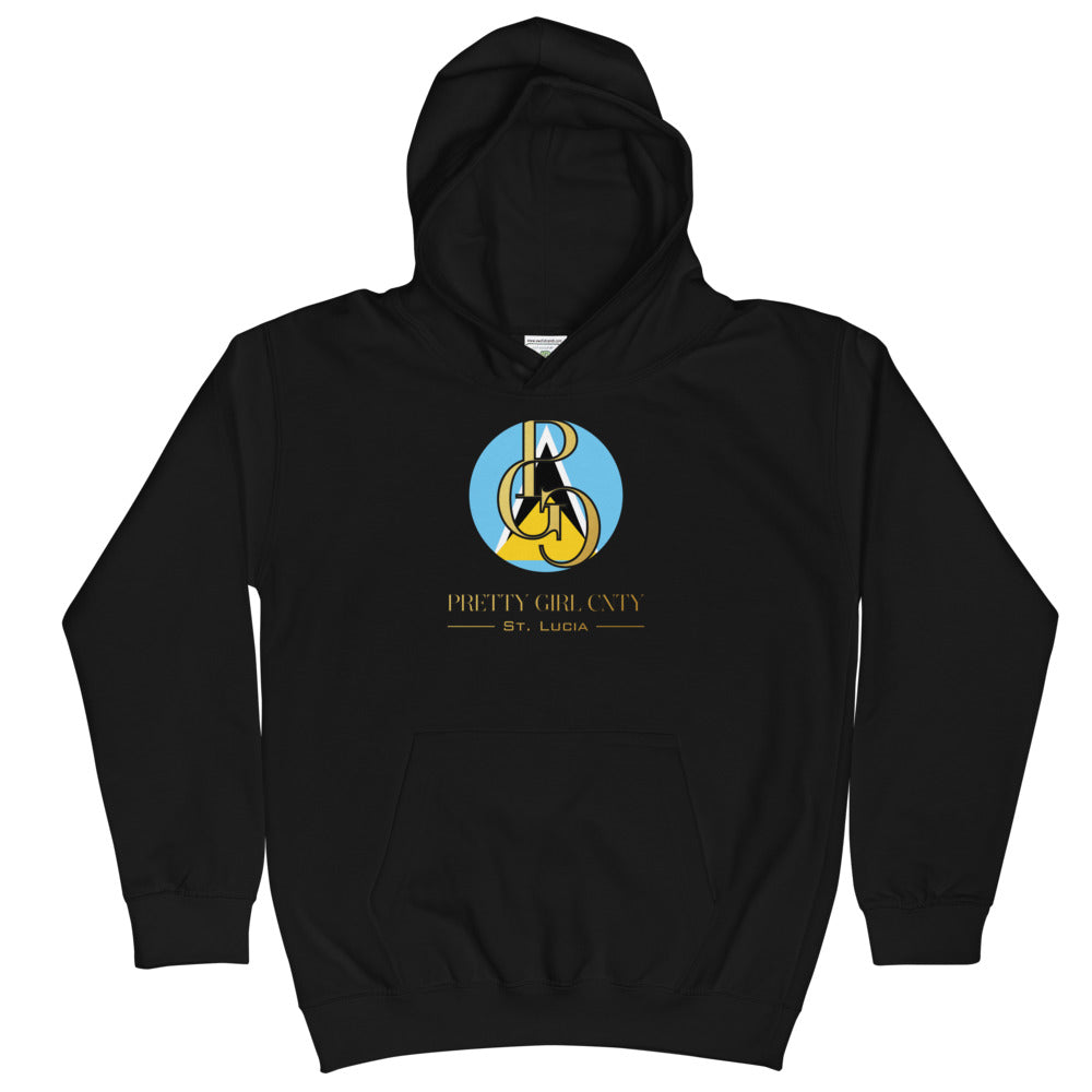G/C Kids Hoodie St. Lucia Gold