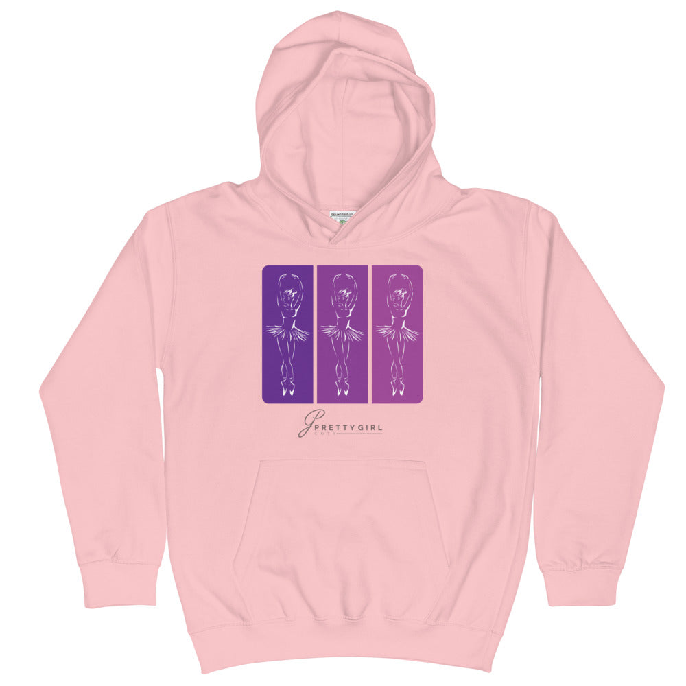 B/C Kids Hoodie 3 Ballerinas