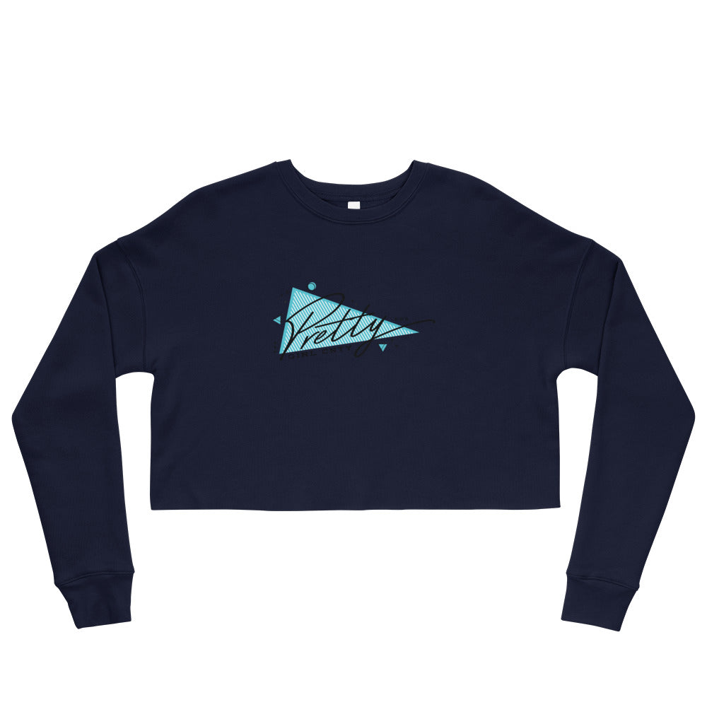 B/C Crop Sweatshirt Triangle of Pretty