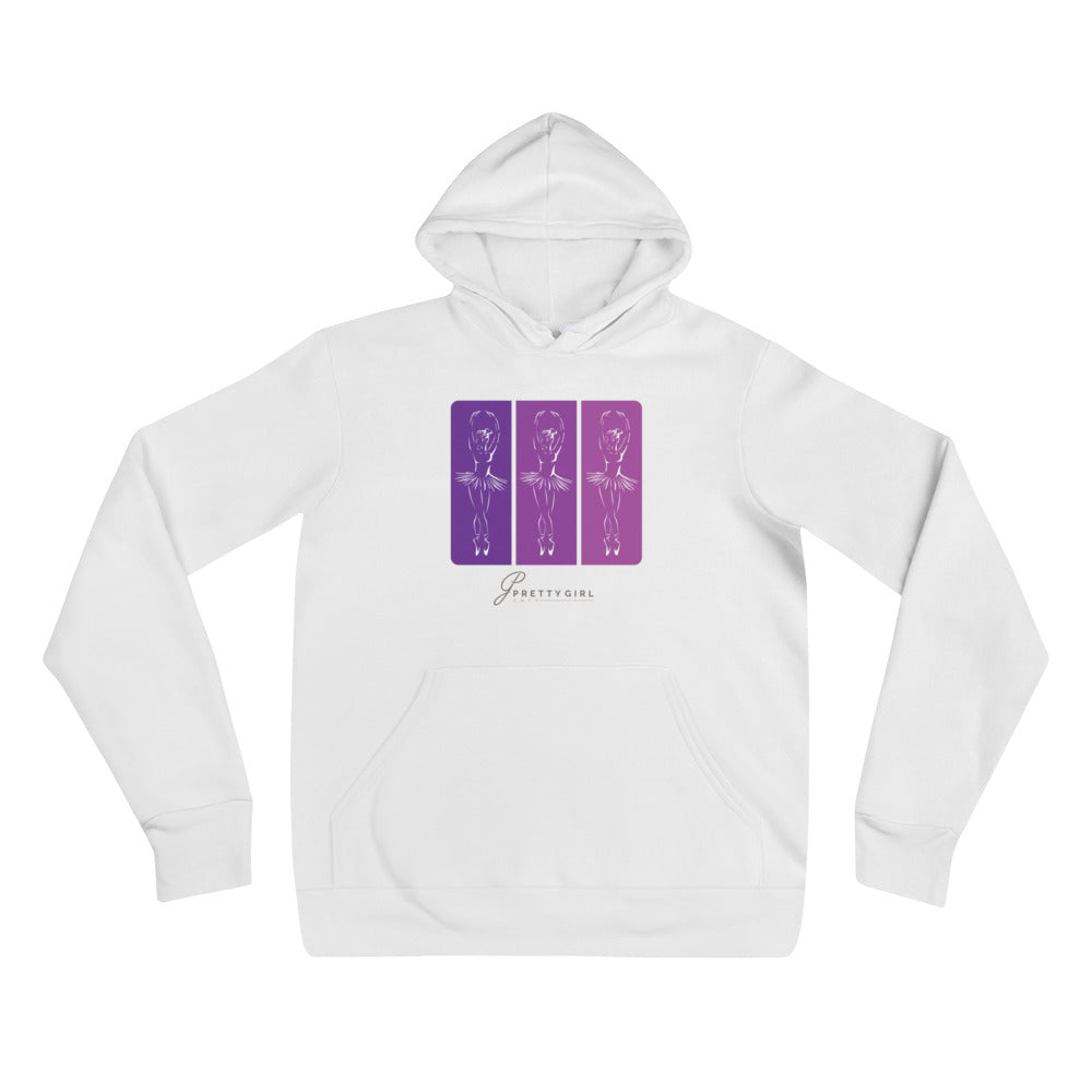 B/C Unisex Hoodie 3 Ballerinas