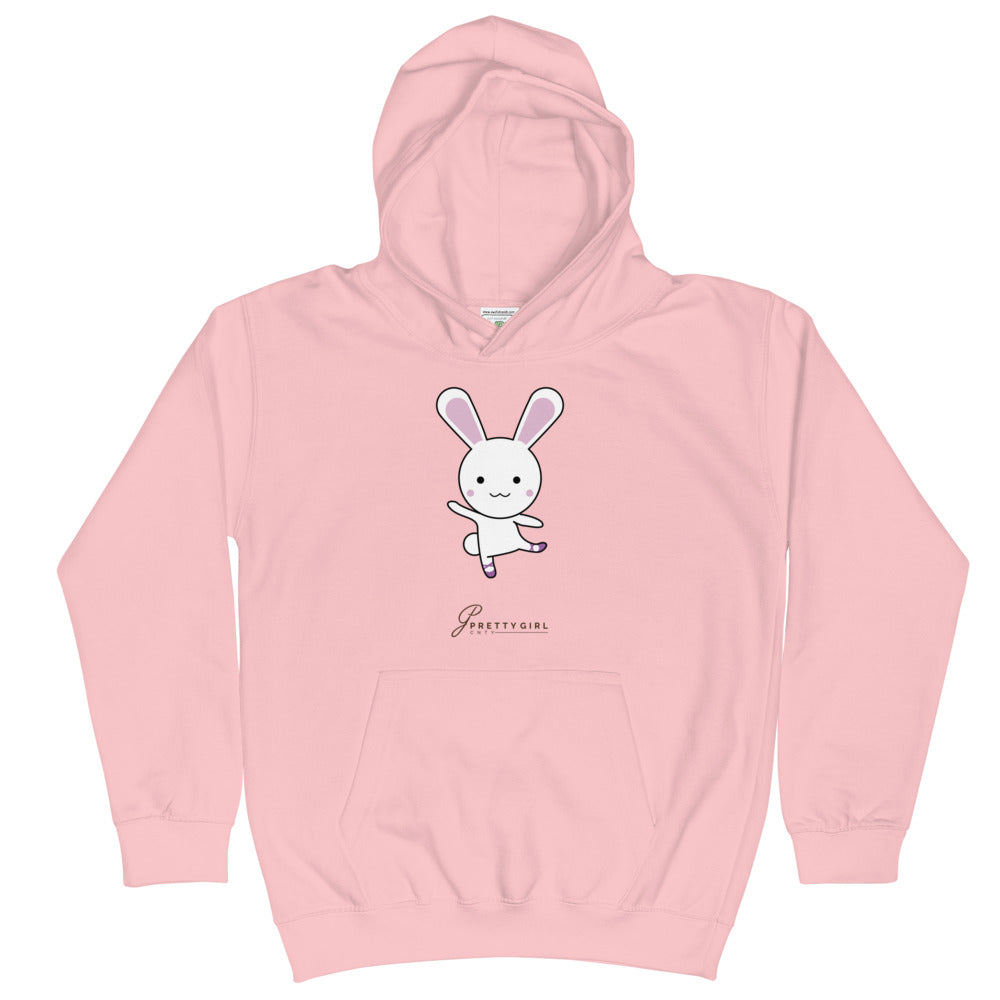 B/C Kids Hoodie Cartoon Bunny
