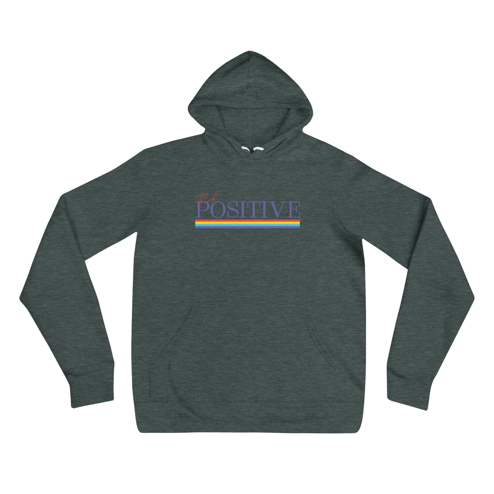 S/C Unisex hoodie Think Positive