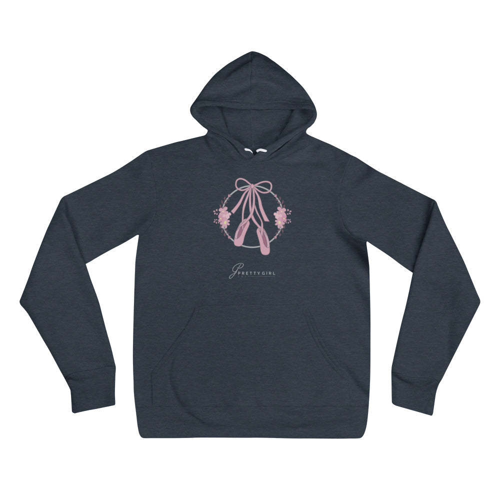 B/C Unisex Hoodie Ballet Shoes LT