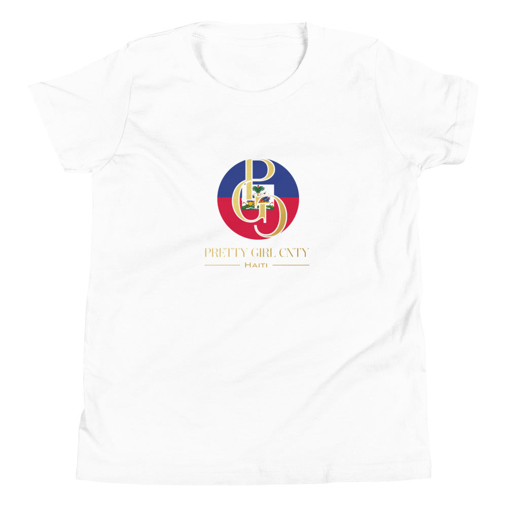 G/C Girl's T-Shirt Haiti Gold