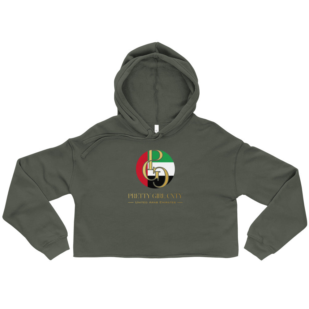 G/C Women’s Crop Hoodie U.A.E. Gold