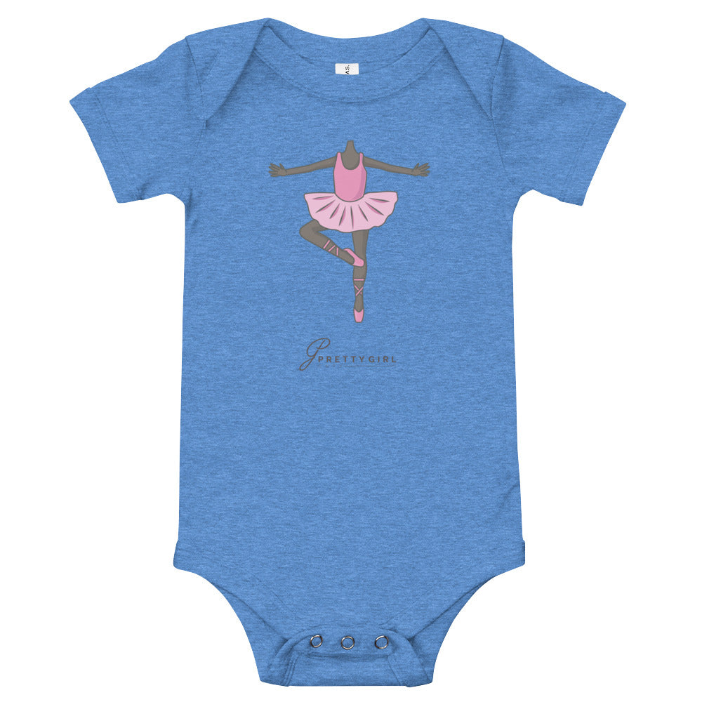 B/C Short sleeve baby bodysuit Ballerina Body 1DT