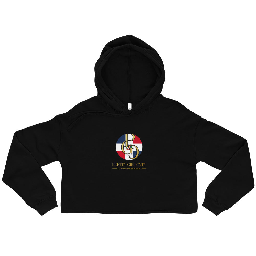 G/C Women’s Crop Hoodie Dominician Republic Gold