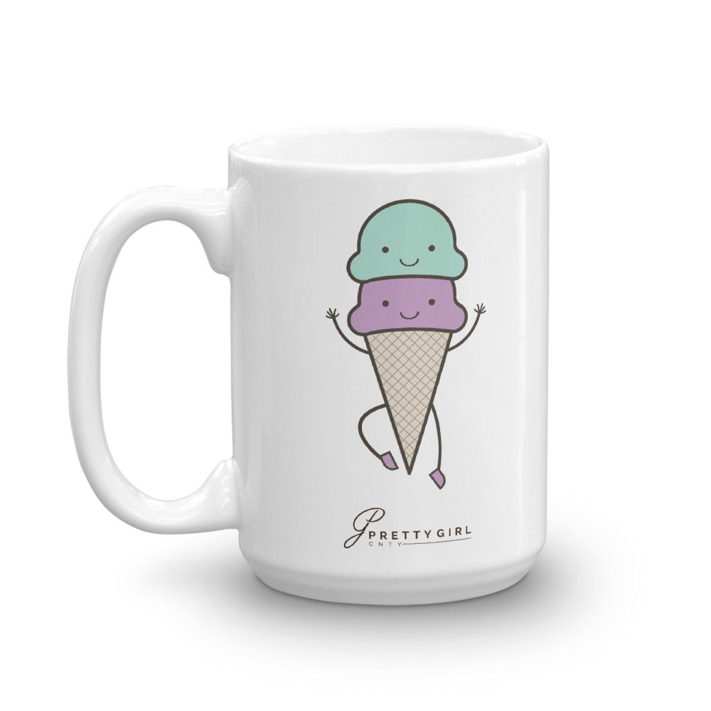 B/C Mug Cartoon Ice Cream