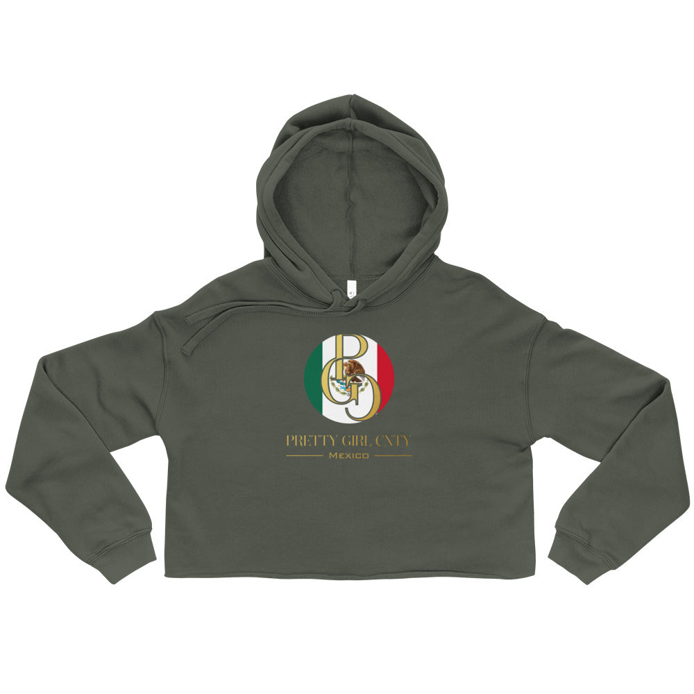 G/C Women’s Crop Hoodie Mexico Gold