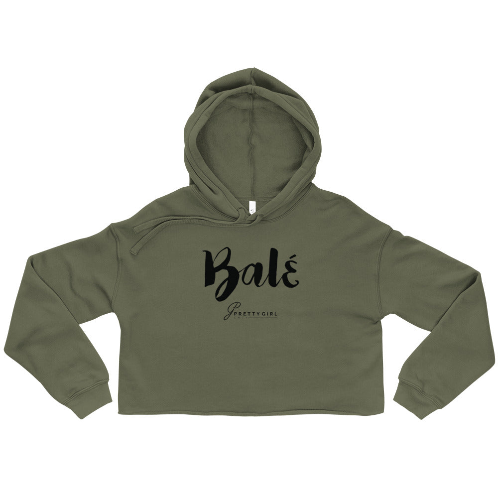 B/C Women’s Crop Hoodie Bale Black