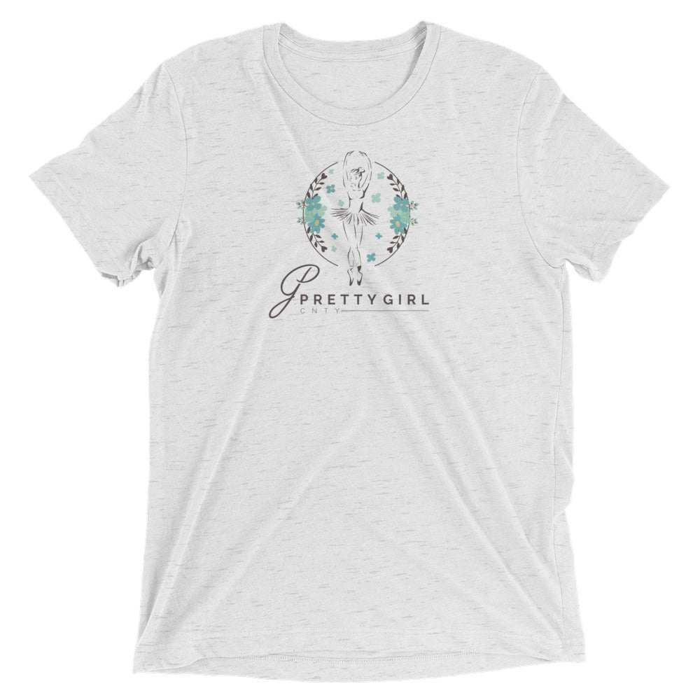 B/C Short-Sleeve Unisex Tri-Blend T-shirt Classic Ballerina