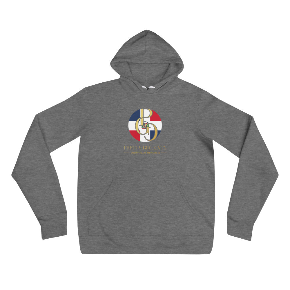 G/C Unisex Hoodie Dominican-Republic Gold