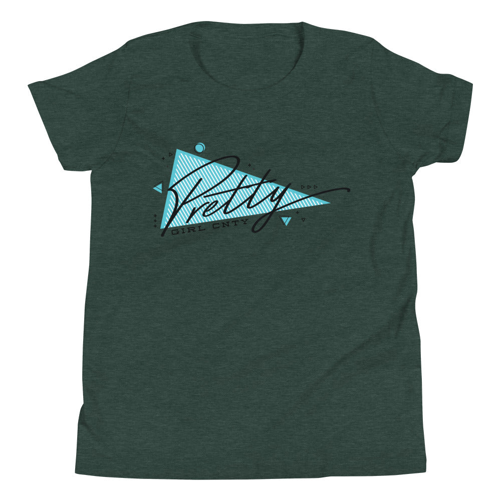 B/C Youth Short Sleeve T-Shirt Triangle of Pretty