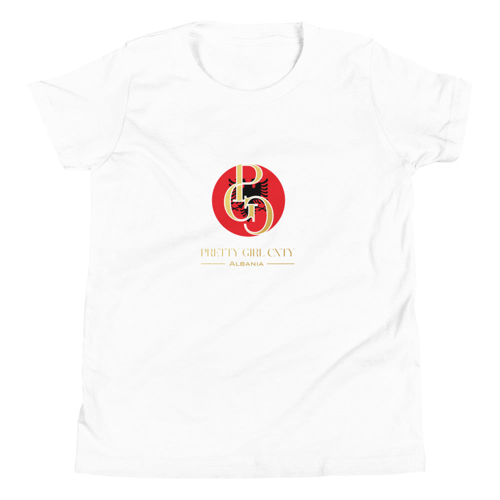 G/C Girl's T-Shirt Albania Gold