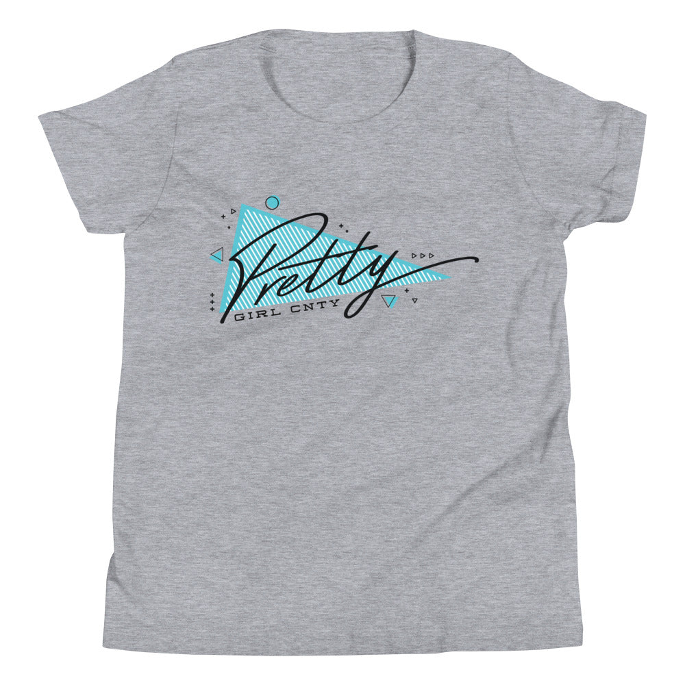 B/C Youth Short Sleeve T-Shirt Triangle of Pretty