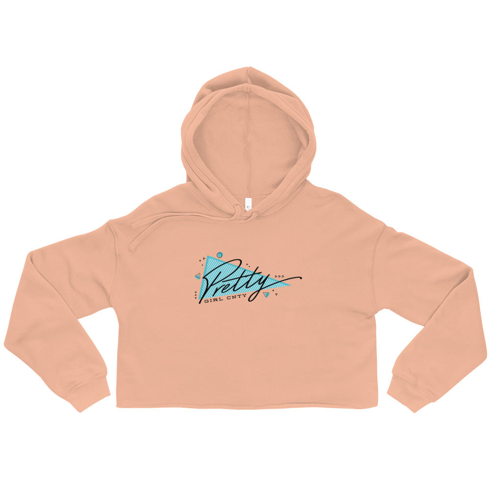 B/C Crop Hoodie Triangle of Pretty