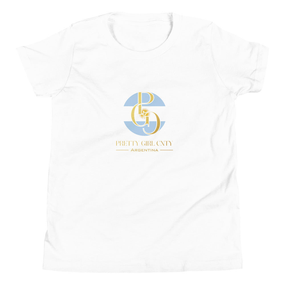 G/C Girl's T-Shirt Argentina Gold