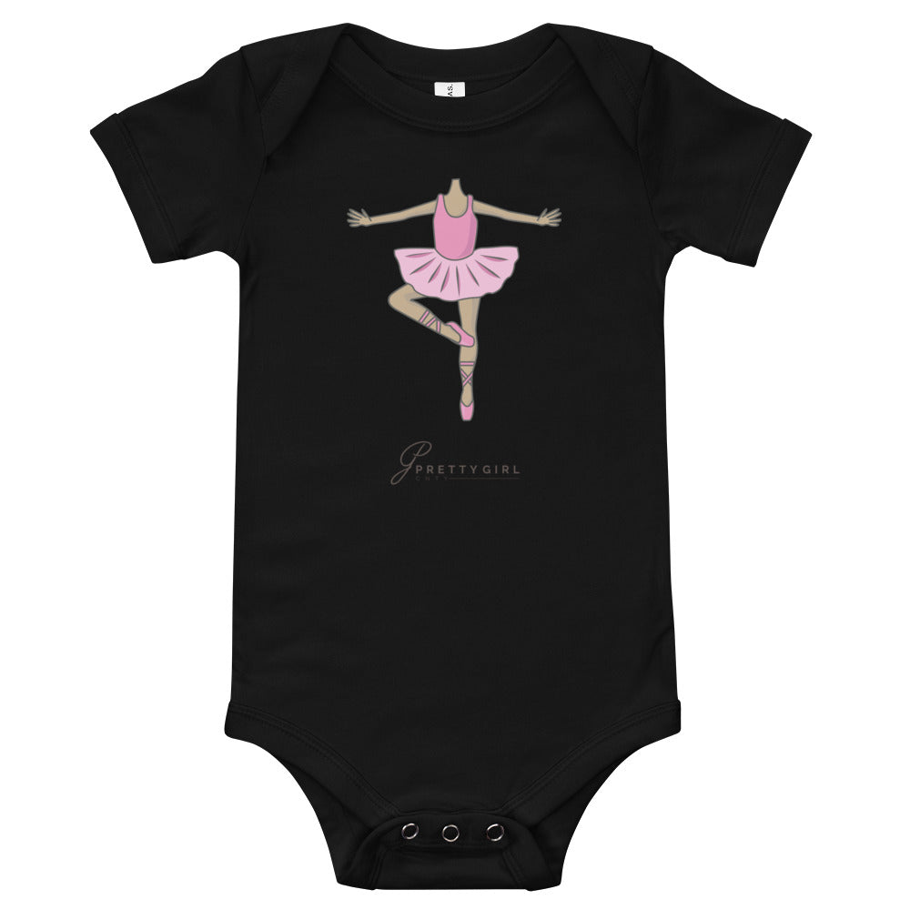 B/C Short sleeve baby bodysuit Ballerina Body 3DT