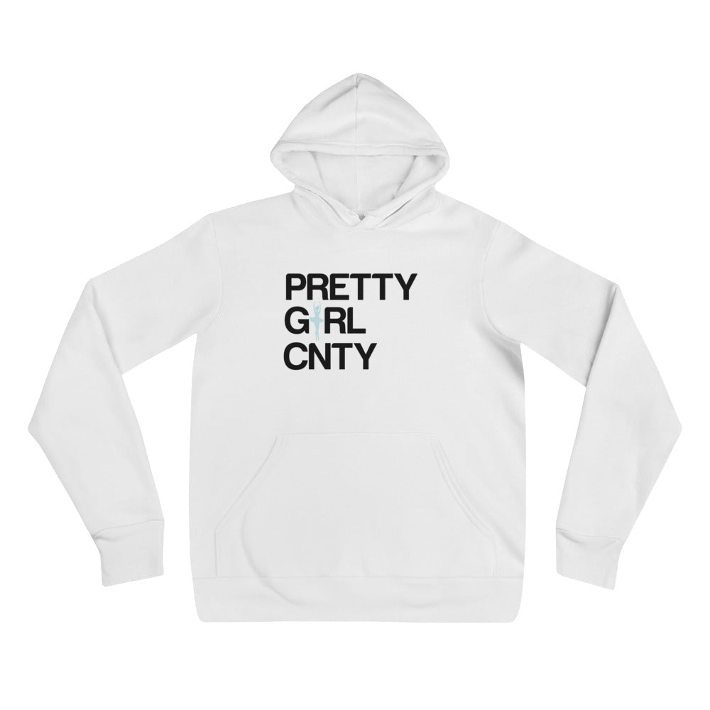 B/C Unisex Hoodie Ballerina Text Black