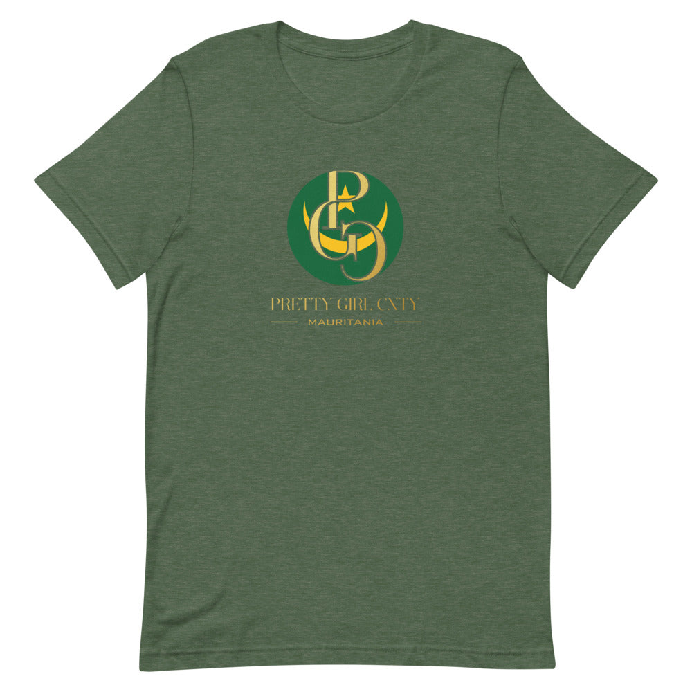 G/C Short-Sleeve Unisex T-shirt Mauritania Gold