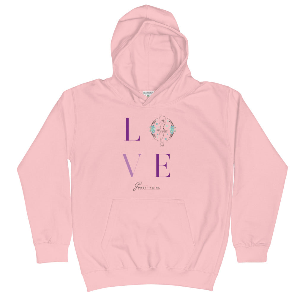 B/C Kids Hoodie Love Logo DT