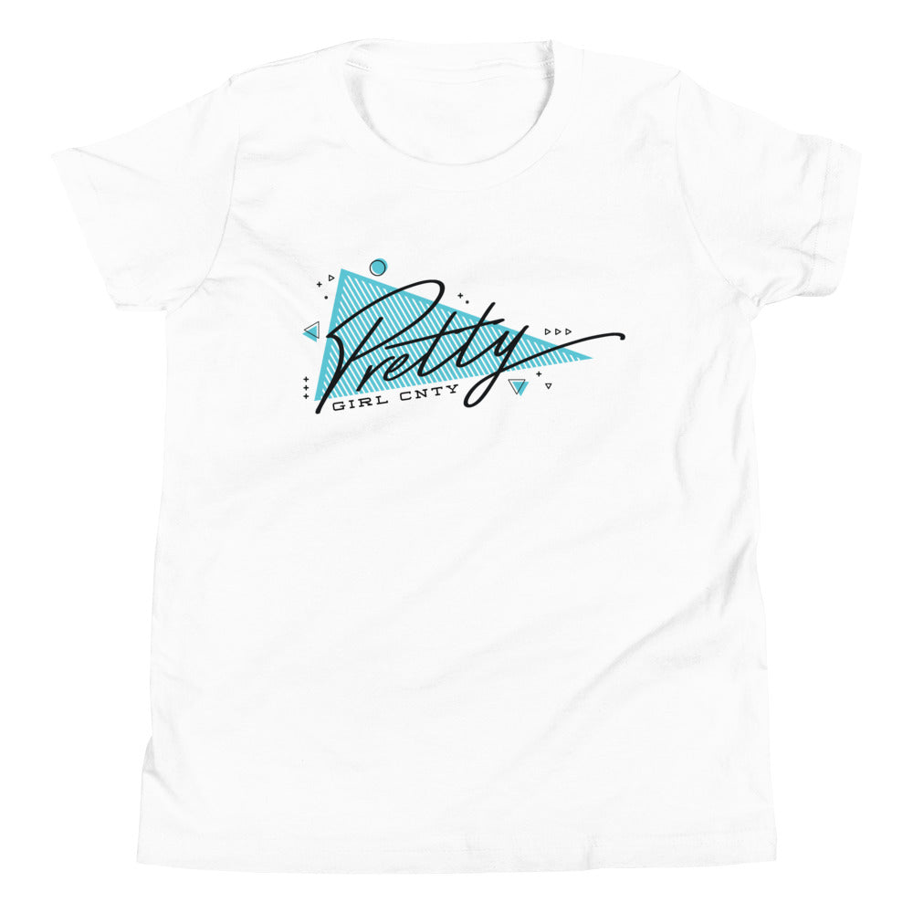 B/C Youth Short Sleeve T-Shirt Triangle of Pretty