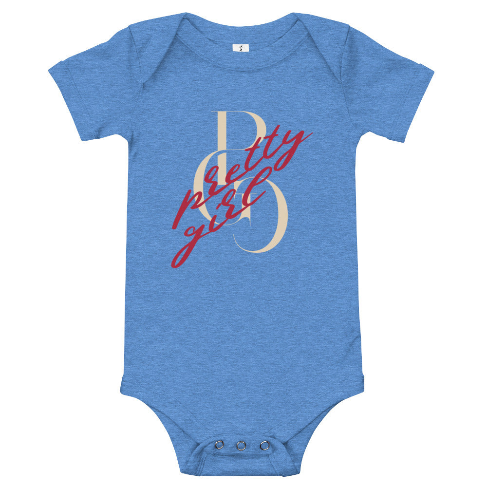 S/C Short sleeve baby bodysuit Vandal Logo Beige