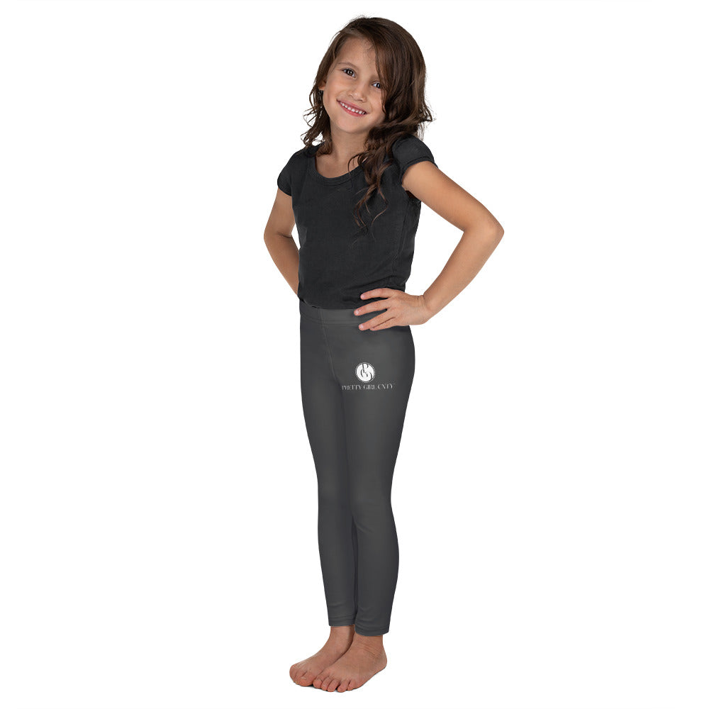 S/C Kid's Grey Leggings Signature logo