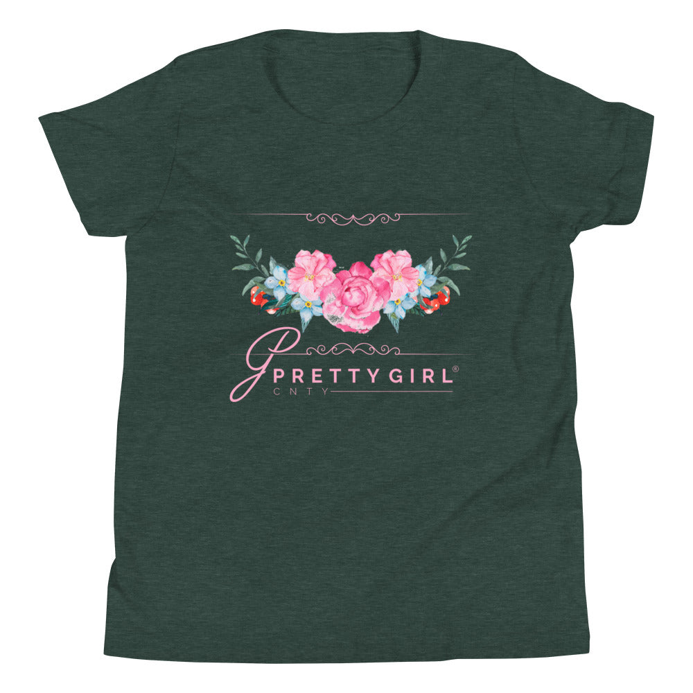 B/C Youth Short Sleeve T-Shirt Arch of Roses