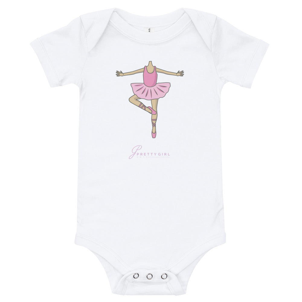 B/C Short sleeve baby bodysuit Ballerina Body 2LT