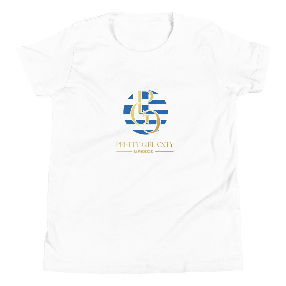G/C Girl's T-Shirt Greece Gold