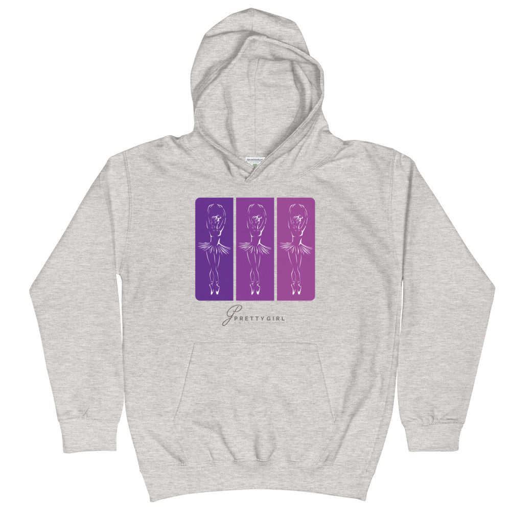 B/C Kids Hoodie 3 Ballerinas
