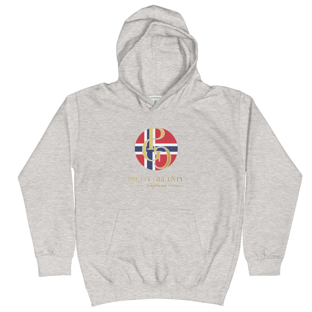 G/C Kids Hoodie Norway Gold