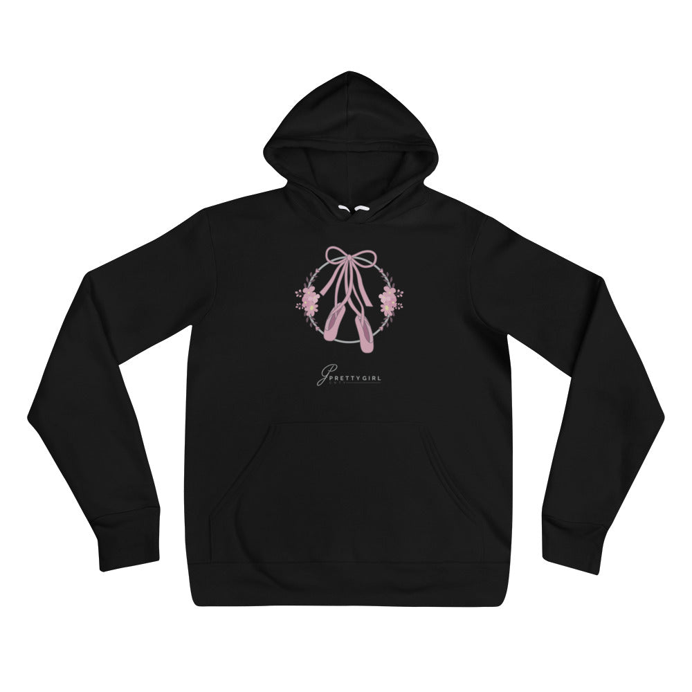 B/C Unisex Hoodie Ballet Shoes LT