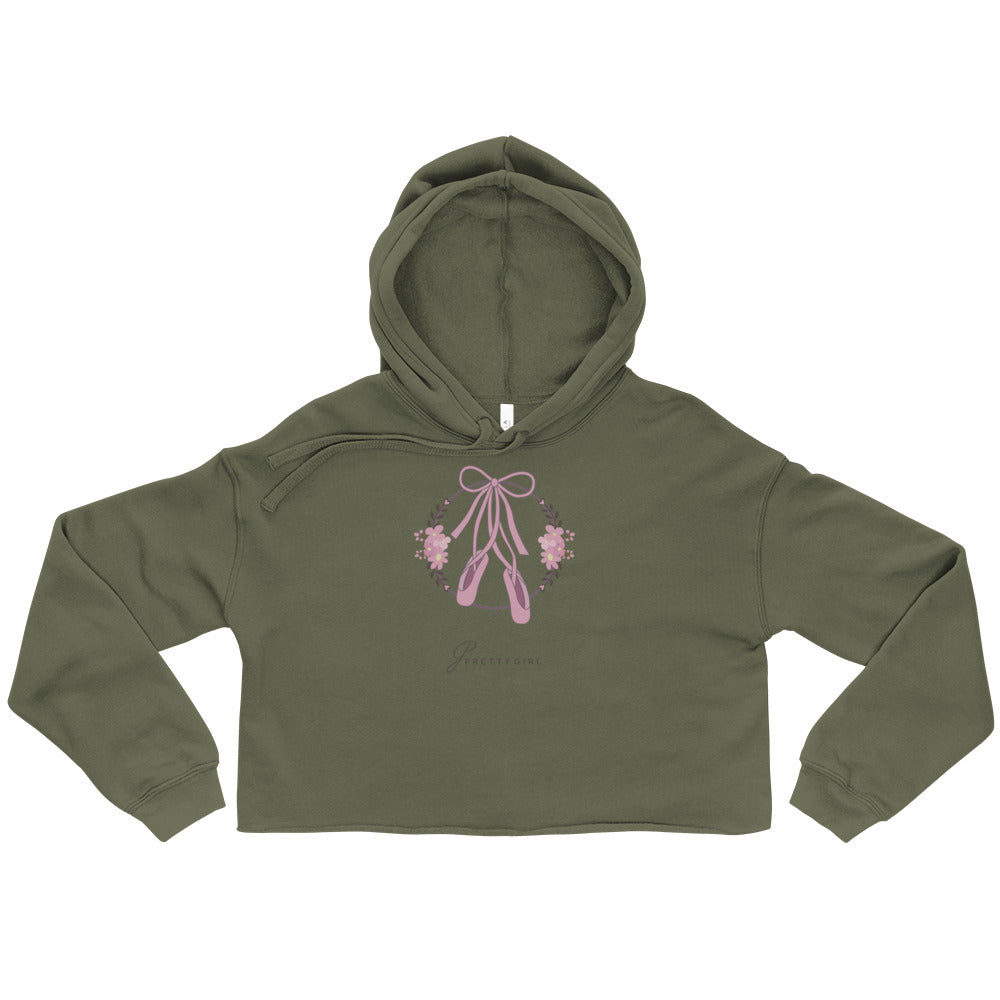 B/C Women’s Crop Hoodie Ballet Shoes DT