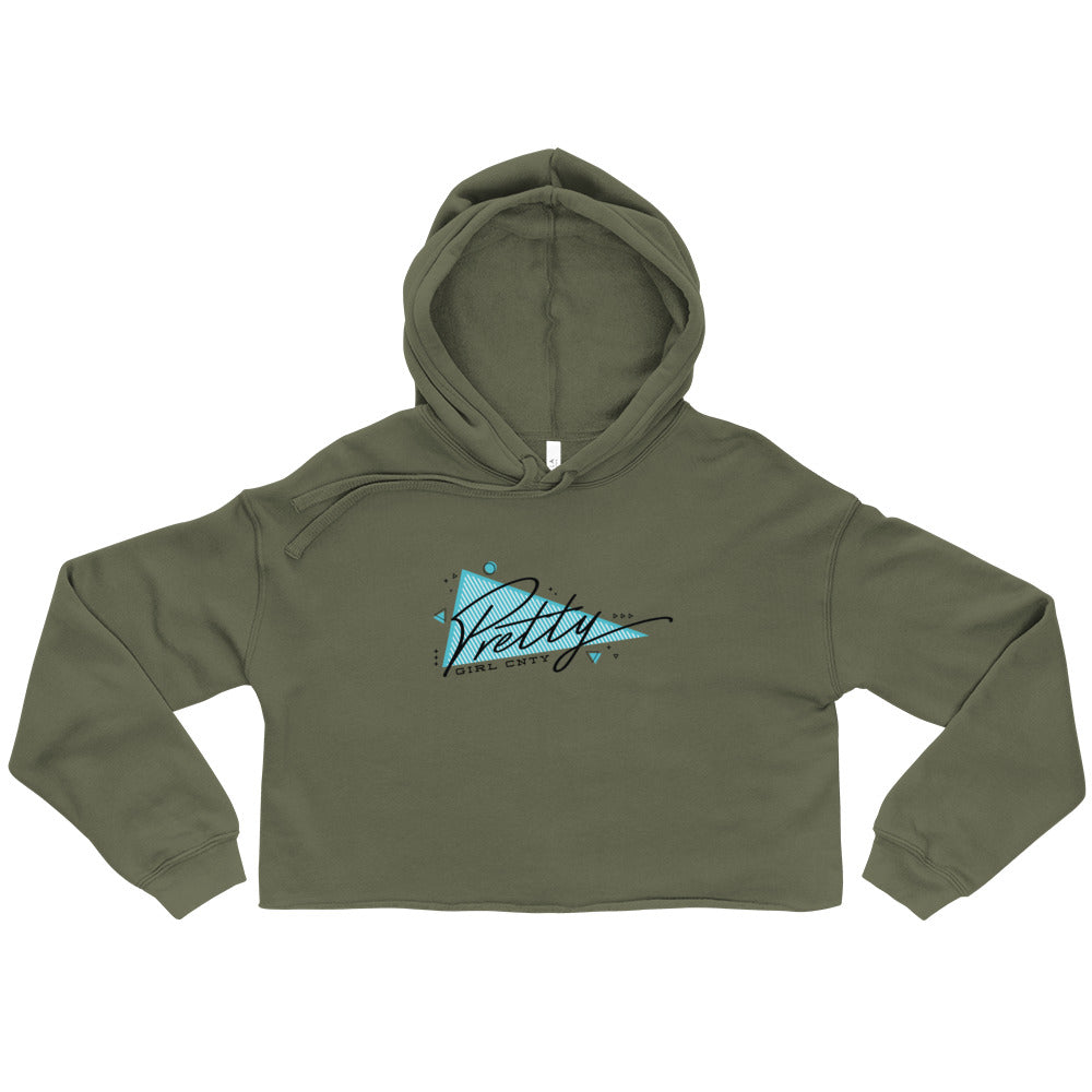 B/C Crop Hoodie Triangle of Pretty