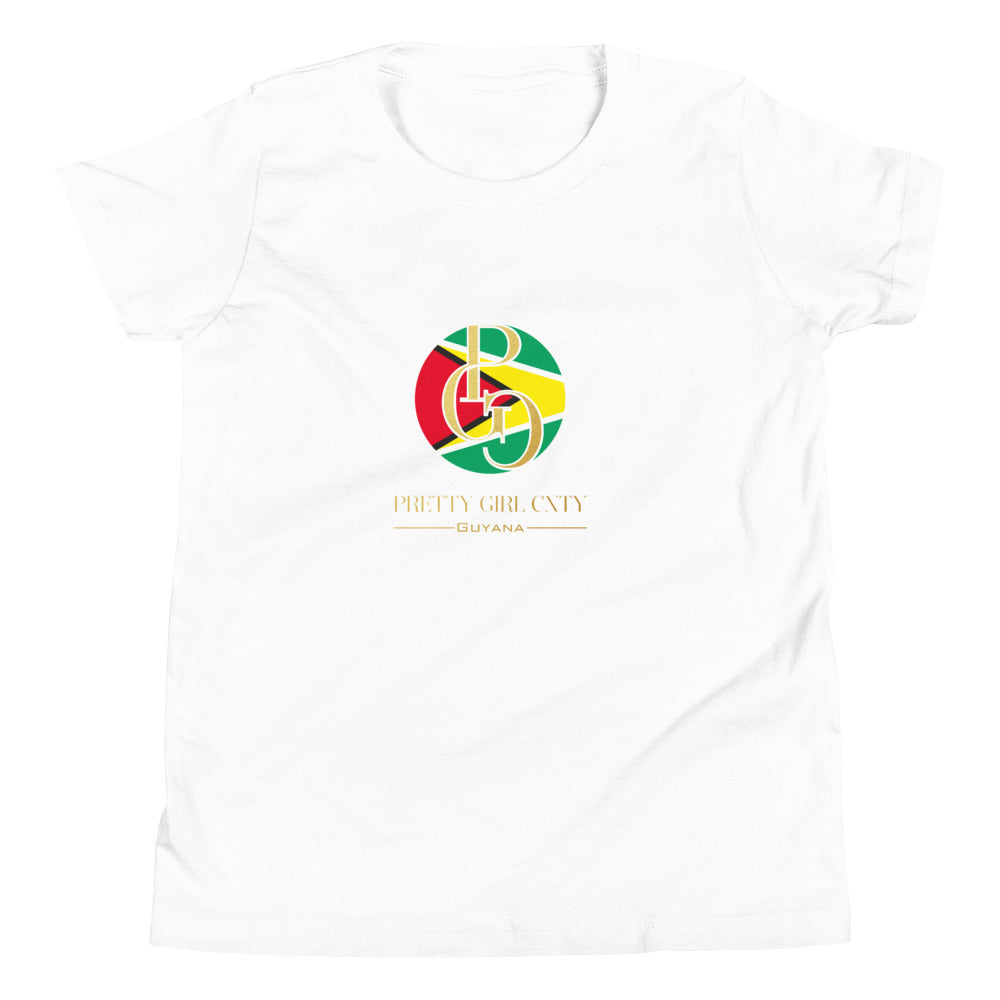 G/C Girl's T-Shirt Guyana Gold