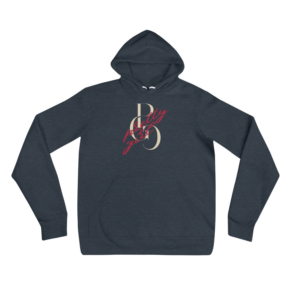 S/C Unisex Hoodie Vandal Logo Beige