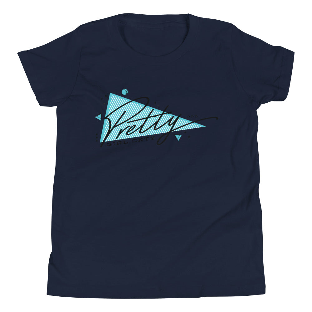 B/C Youth Short Sleeve T-Shirt Triangle of Pretty
