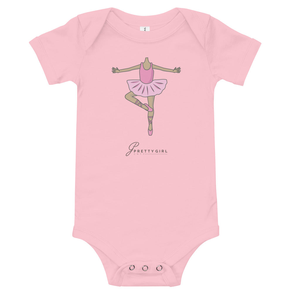B/C Short sleeve baby bodysuit Ballerina Body 3DT