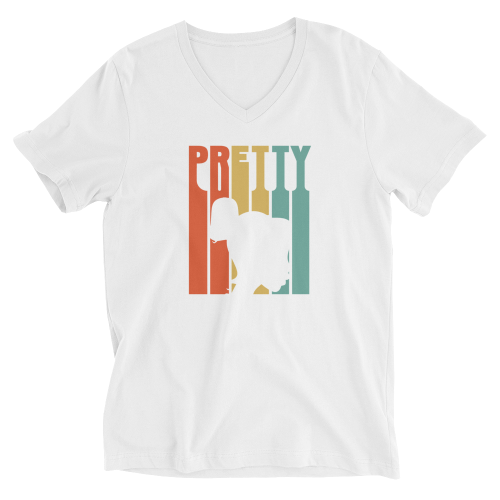 S/C Unisex Short Sleeve V-Neck T-Shirt Pretty Unique