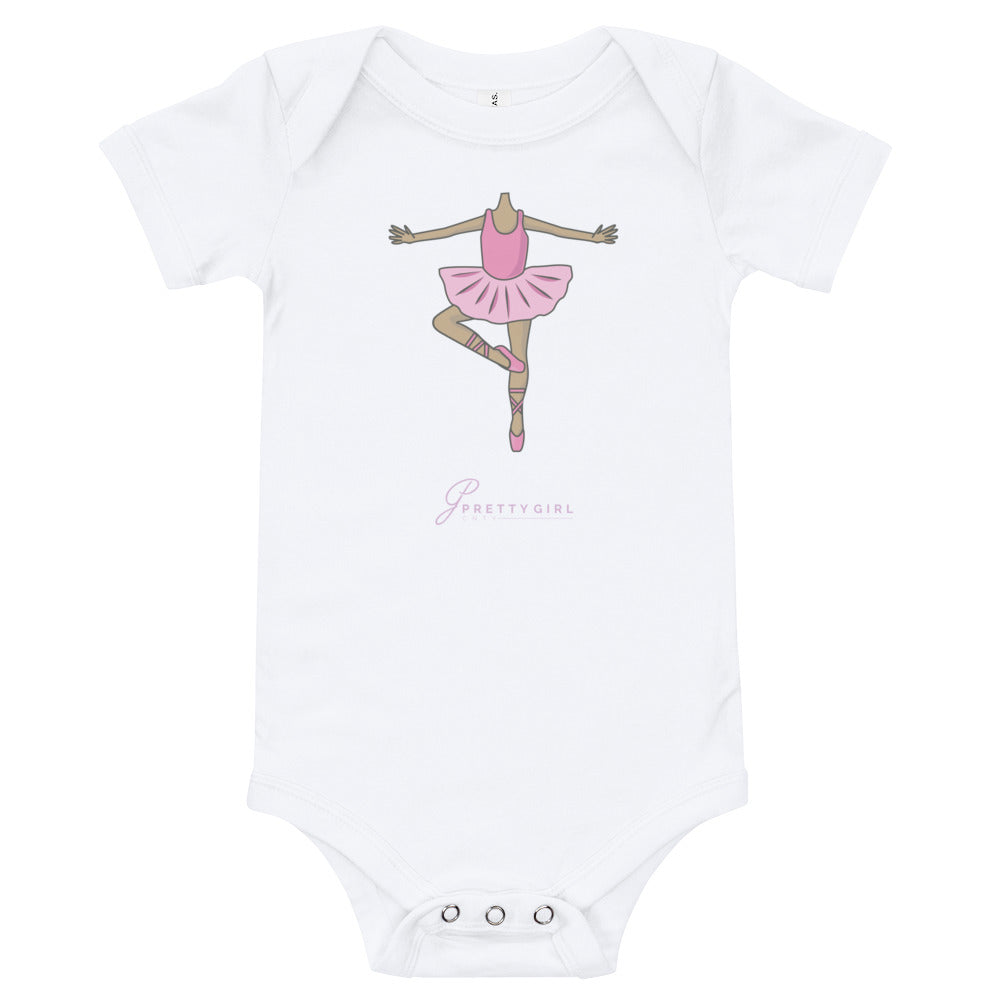 B/C Short sleeve baby bodysuit Ballerina Body 3LT
