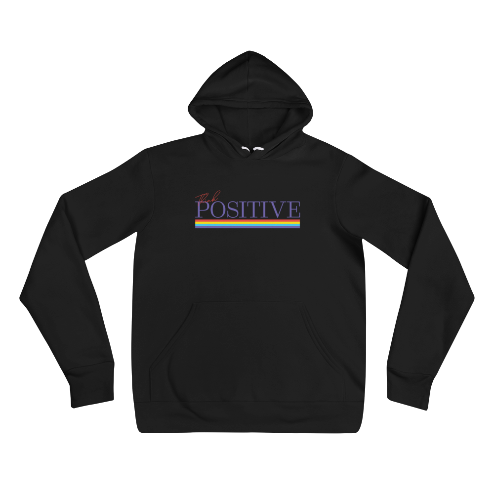 S/C Unisex hoodie Think Positive