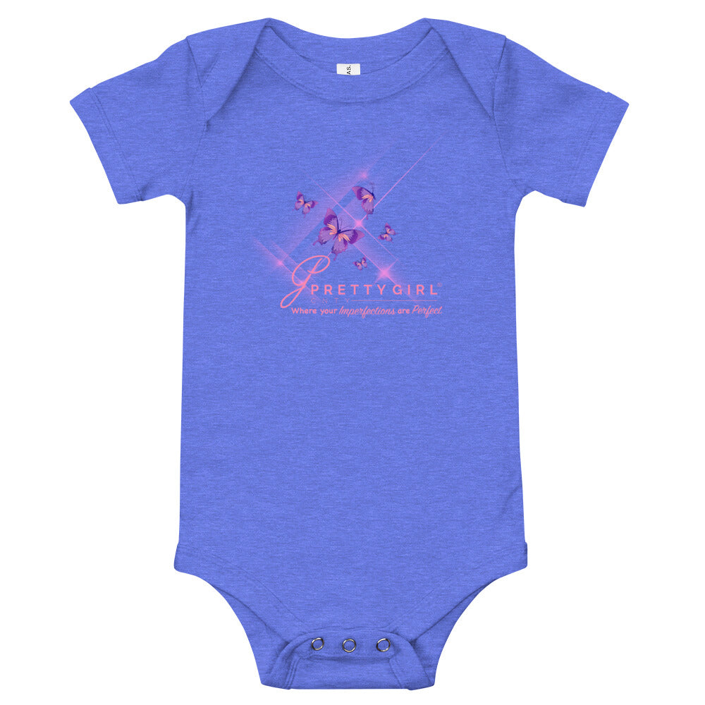 B/C Short sleeve baby bodysuit Butterflies Rising