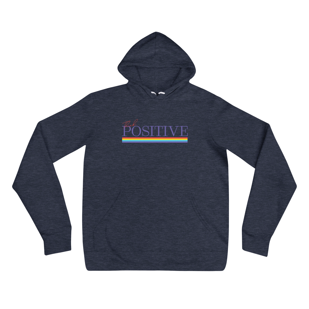 S/C Unisex hoodie Think Positive