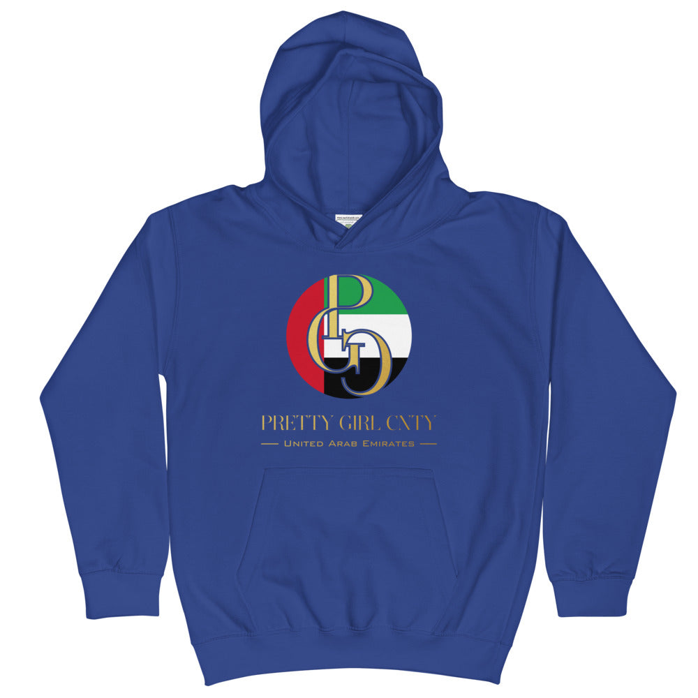 G/C Kids Hoodie United Arab Emirates Gold